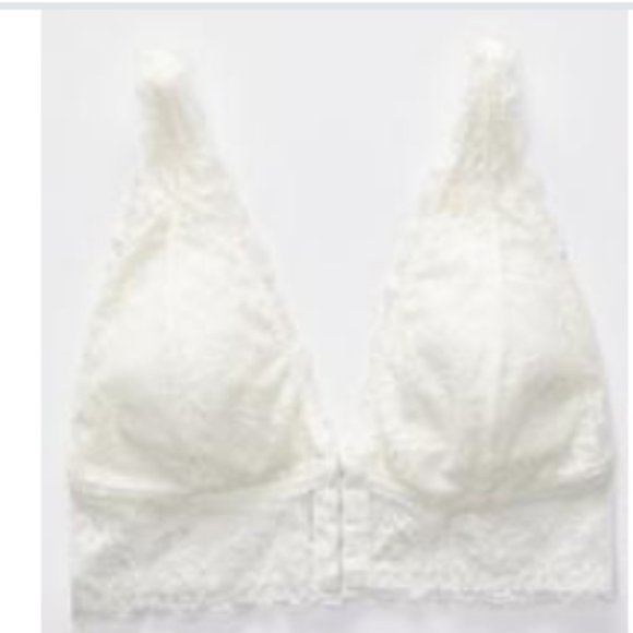 FREE W/BUNDLE Rene Rofe Lace Bralette No Wires Natural Sz XL NWT One Per Order - Picture 5 of 5